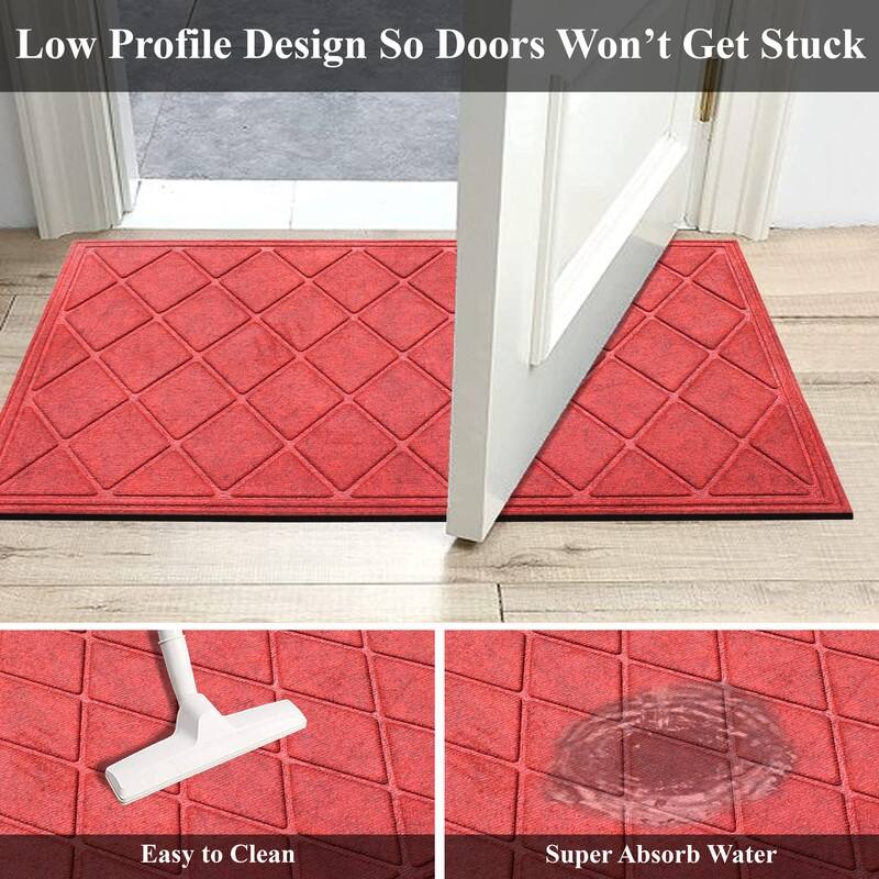 A1HC Water retainer Indoor/Outdoor Doormat, 24" x 36"