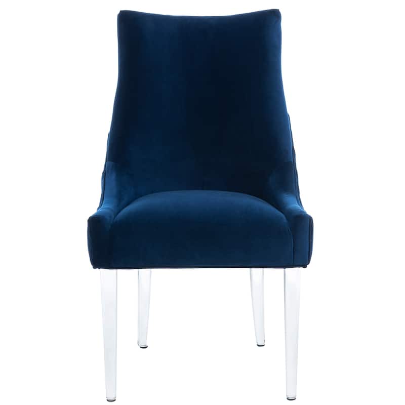 SAFAVIEH Couture Vesile Acrylic Leg Dining Chair - 22"W x 28"D x 38"H