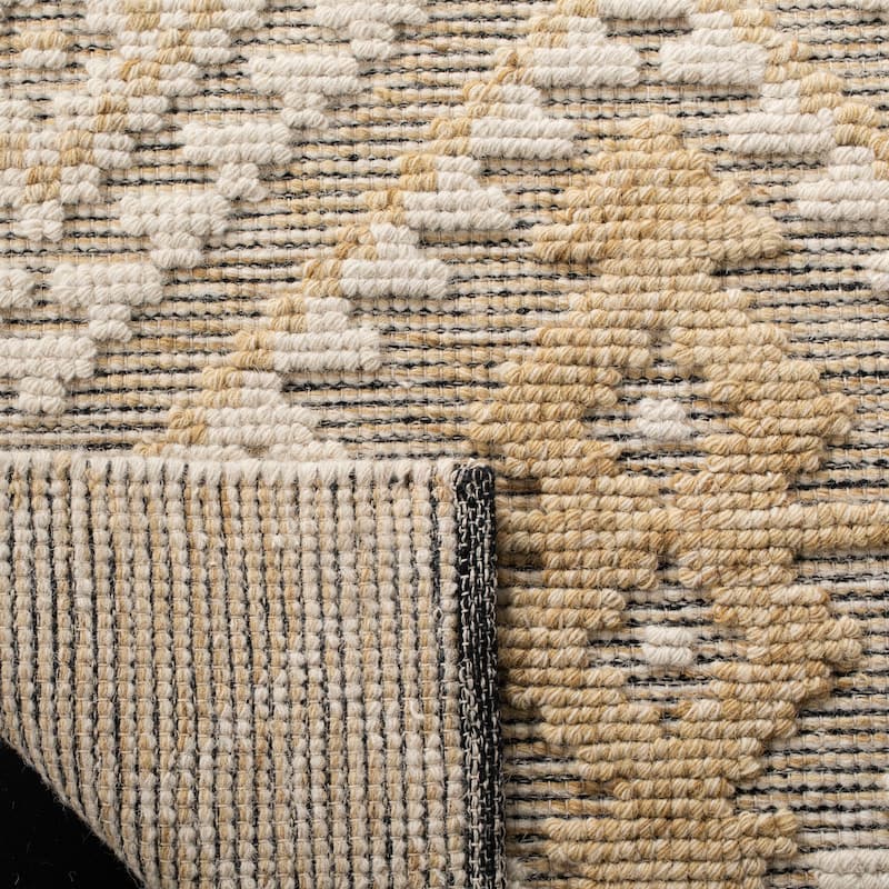 SAFAVIEH Hand-knotted Kenya Piritta Southwestern Tribal Wool Rug