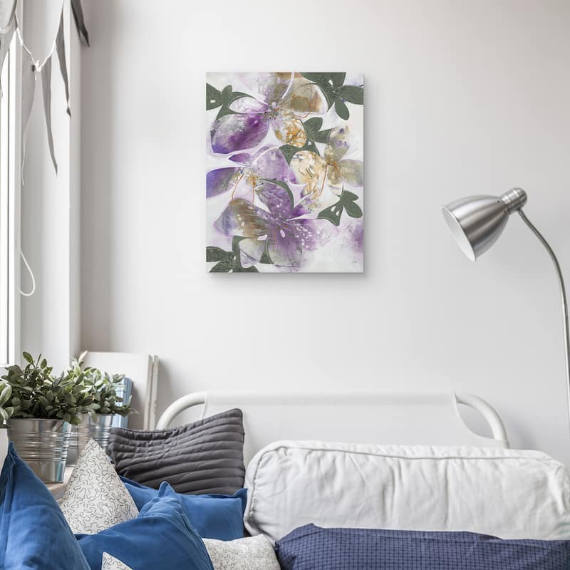 Hints of Lavender by K. Nari Canvas Art Print