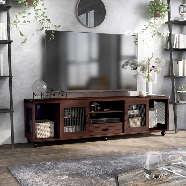 4 shelf store tv stand