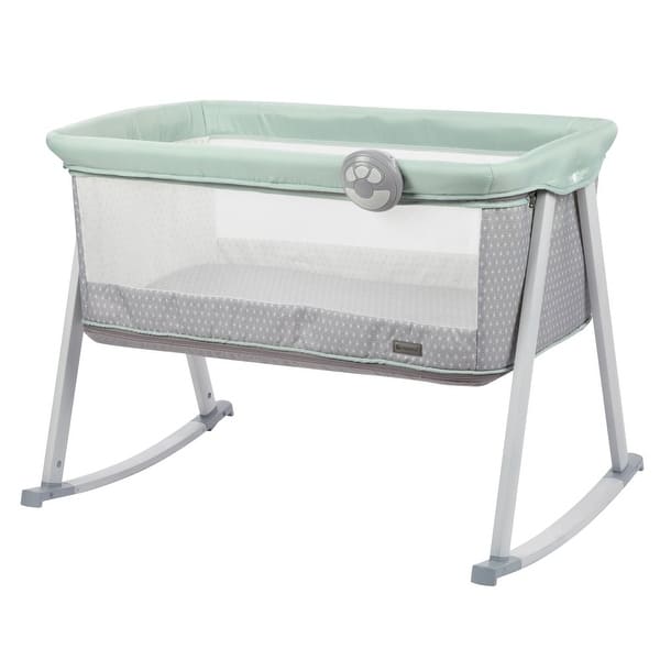Whisper 3 in 1 Rocking Bassinet and Play Yard, Plaid - Bed Bath & Beyond -  37565994