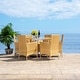 preview thumbnail 2 of 37, SAFAVIEH Outdoor Living Challe 7-Piece Patio Dining Set