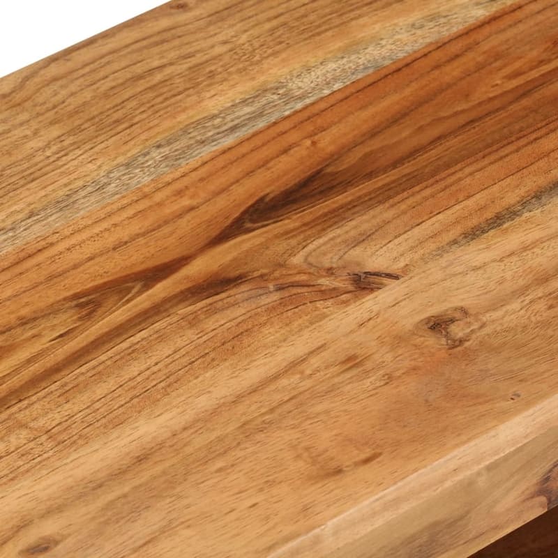 vidaXL TV Stand 34.6"x11.8"x15.7" Solid Wood Acacia - 34.6" x 11.8" x 15.7"