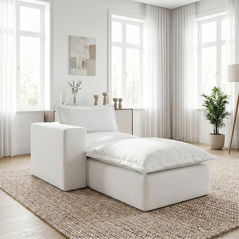 Comfy Cloud Couch Plush Modular Sectional Sofa For Living Room