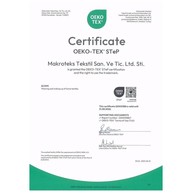 Classic Turkish Towels 4 Piece Cotton Towel Set, Absorbent Hotel & Spa