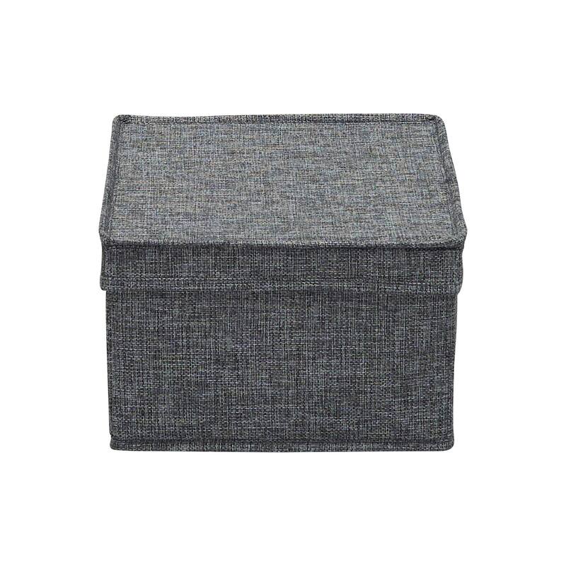 Household Essentials Storage Box with Fully Removable Lid, Set of 2