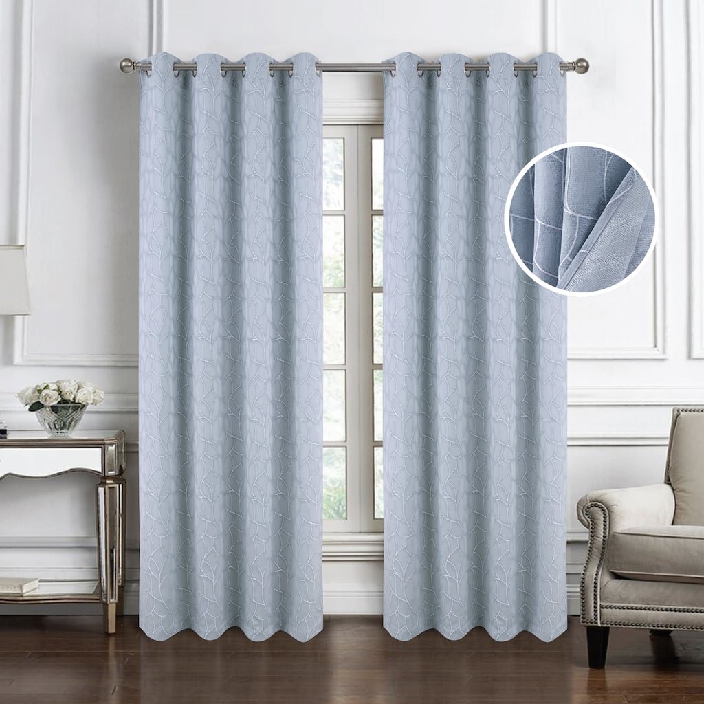 Lorena Woven Jacquard Window Curtain