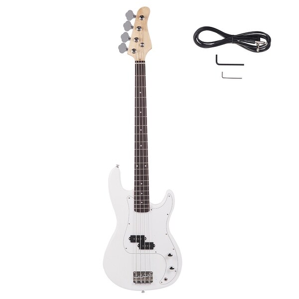 45" Exquisite Burning Fire Style Electric Bass Guitar 6 Colors