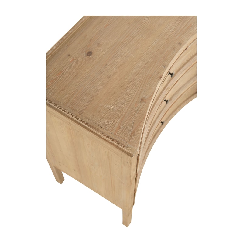 Styx 72" 6-Drawer Storage Chest, Natural