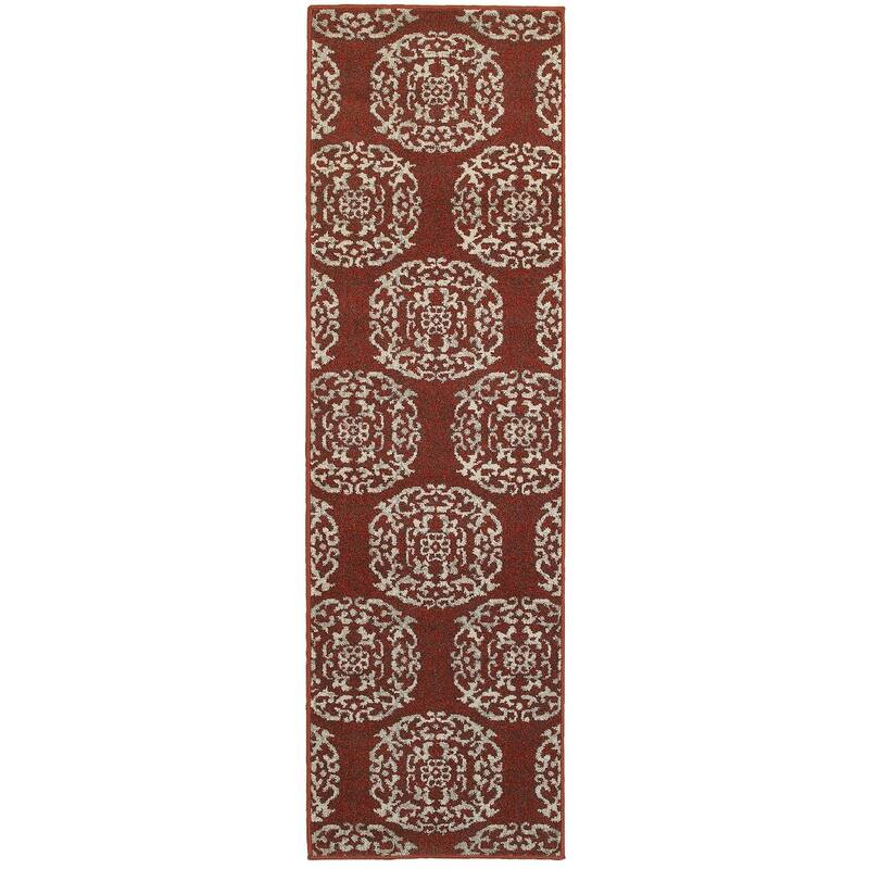 Style Haven Global Influence Floral Medallion Area Rug