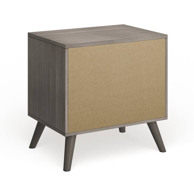 Carson Carrington Bodo Mid-century Modern 2-drawer Nightstand