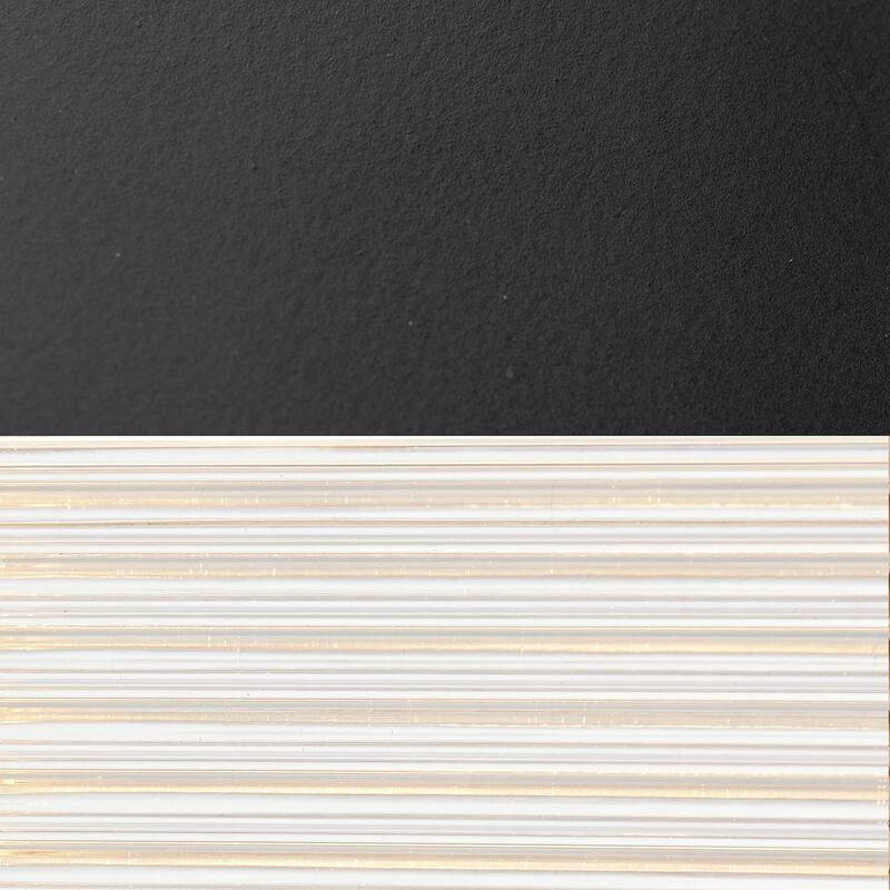 Alora Lighting PD435605CR Kent 5" Wide Mini Pendant with Clear Ribbed