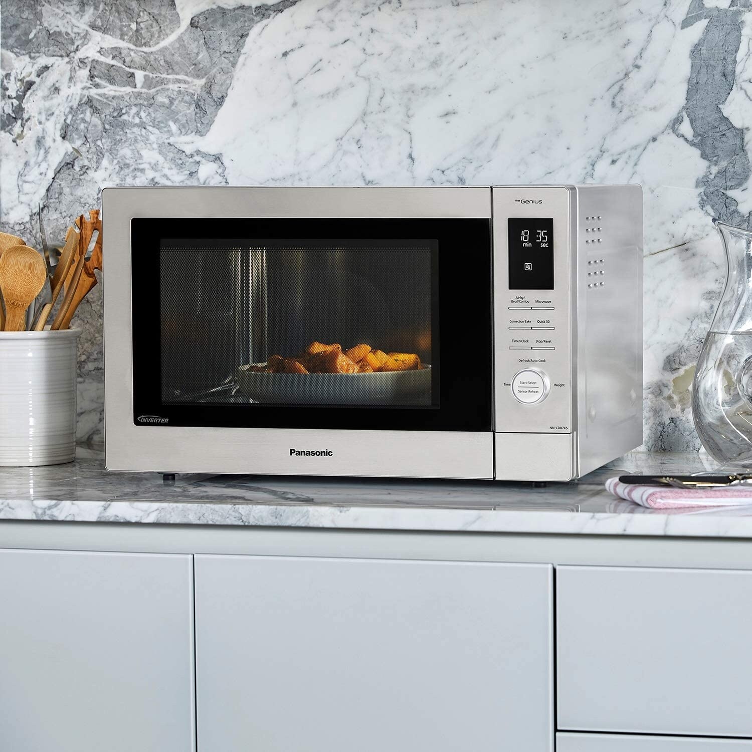 Panasonic HomeChef 4 in 1 Microwave Oven with Air Fryer