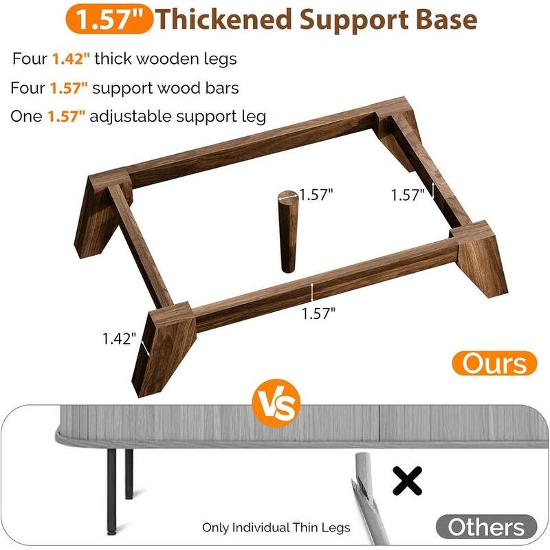 5 Drawer Grille Dresser Walnut Tone P2 Particleboard Density Board 23.7x15.6x44.9 inches