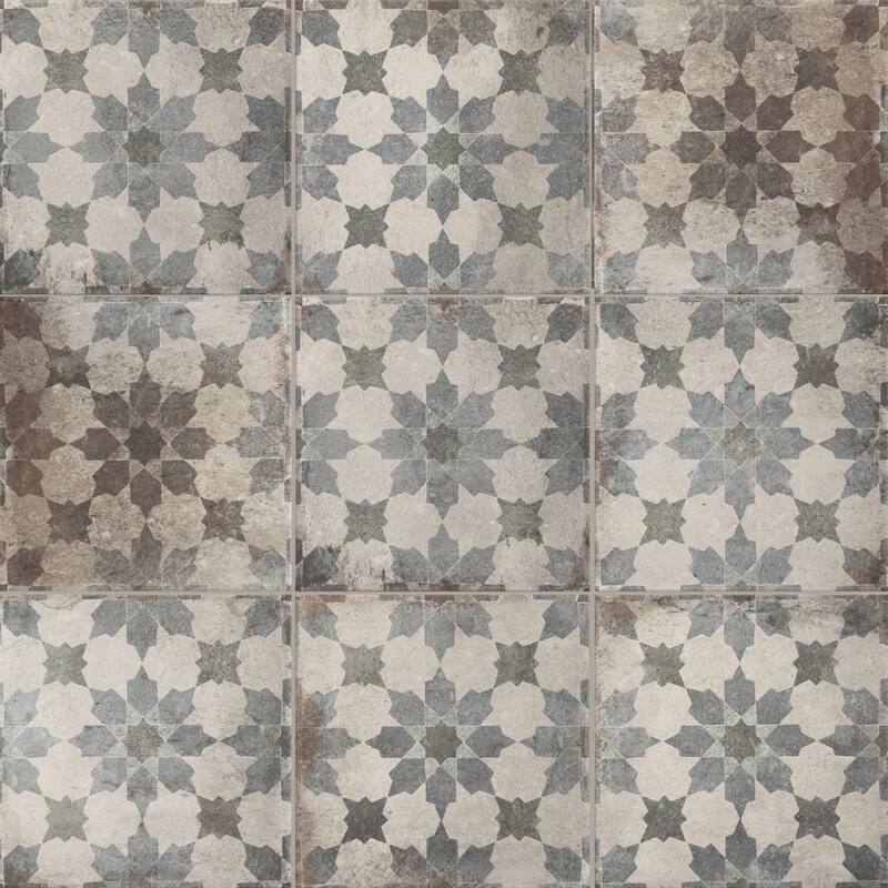 Merola Tile D'Anticatto Decor Varenna 8-3/4" x 8-3/4" Porcelain Floor and Wall Tile