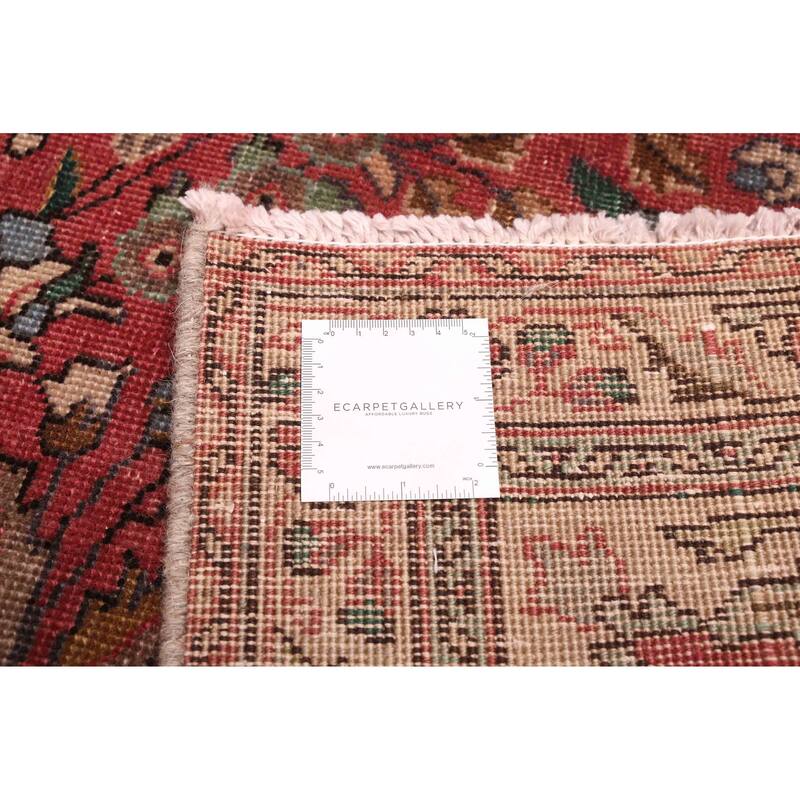 ECARPETGALLERY Hand-knotted Antalya Vintage Red Wool Rug - 7'8 x 10'6