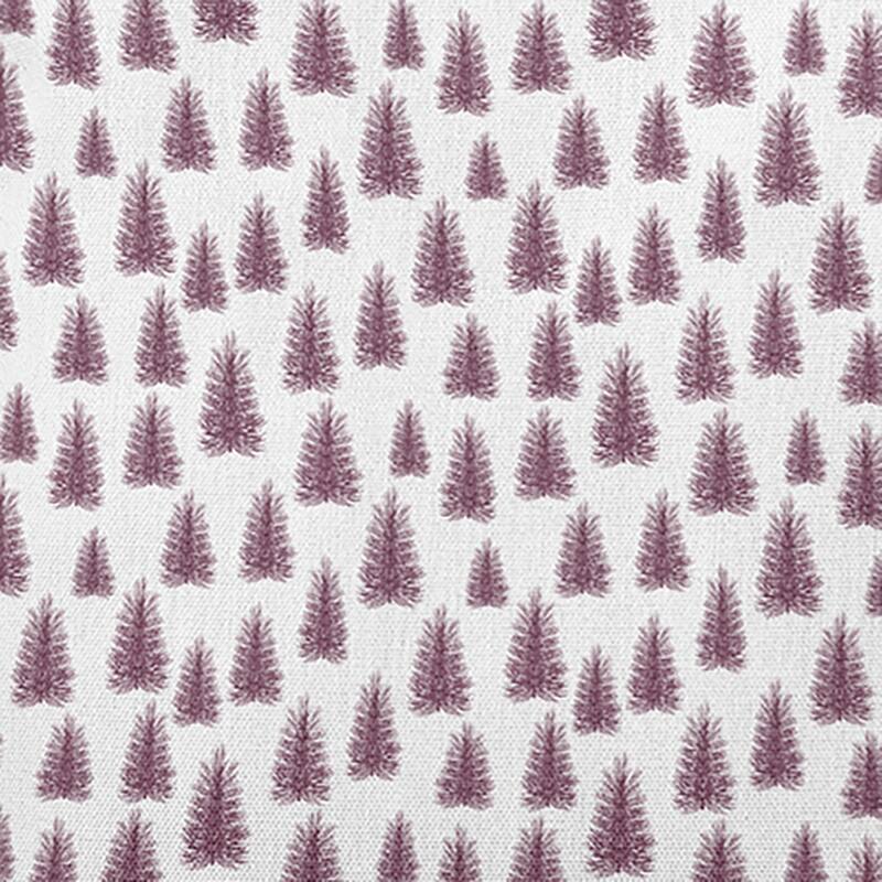 Christmas Trees Pattern Accent Pillow