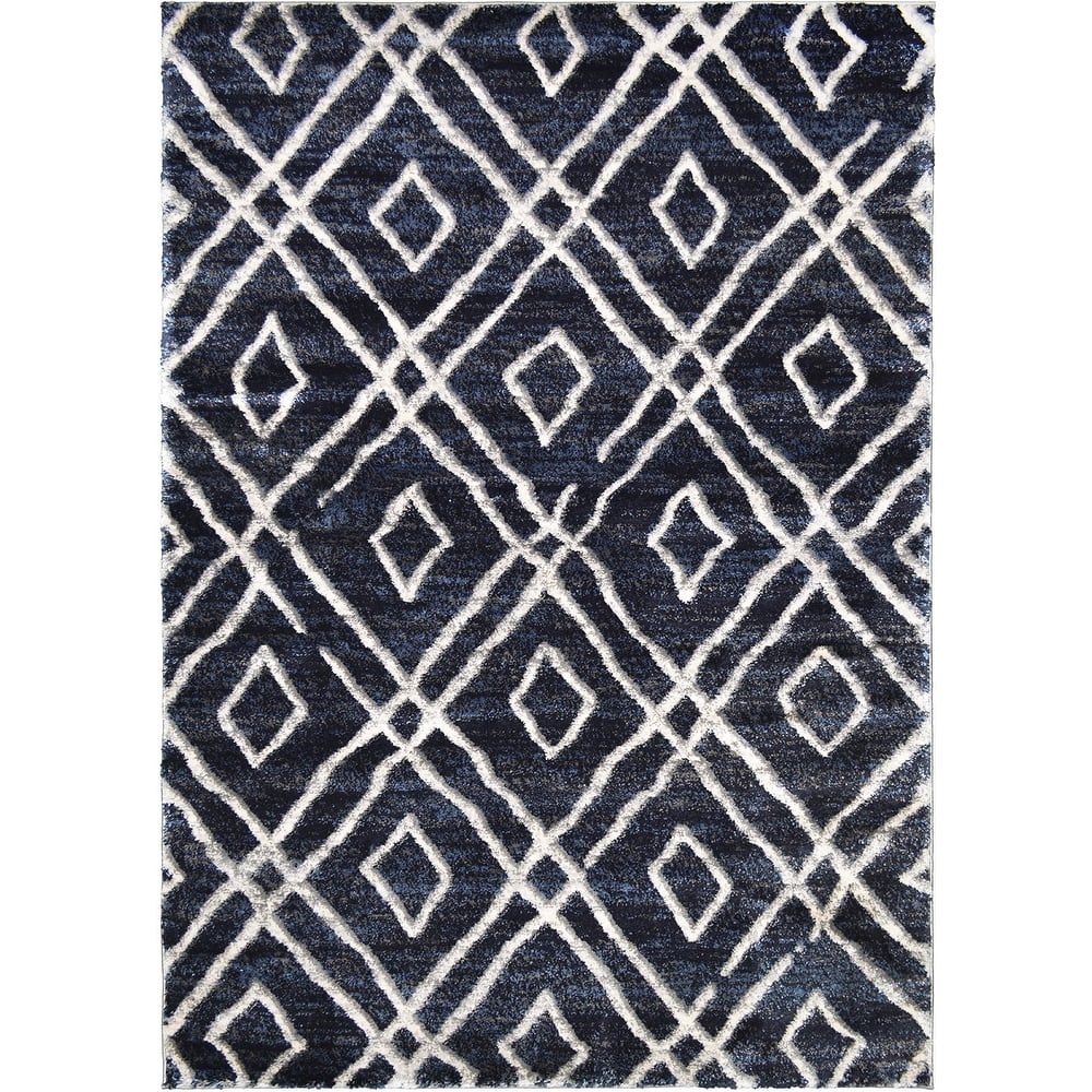 Pacific Winslet Navy Area Rug