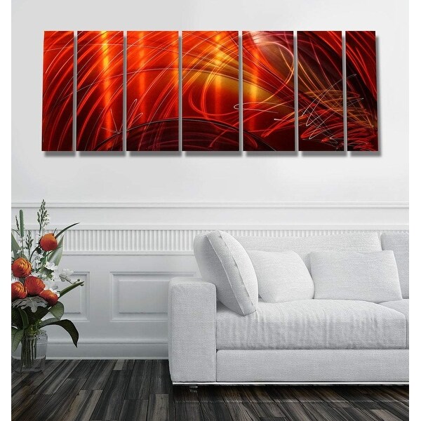 Shop Statements2000 3D Metal Wall Art Abstract Painting Panels Decor by ...