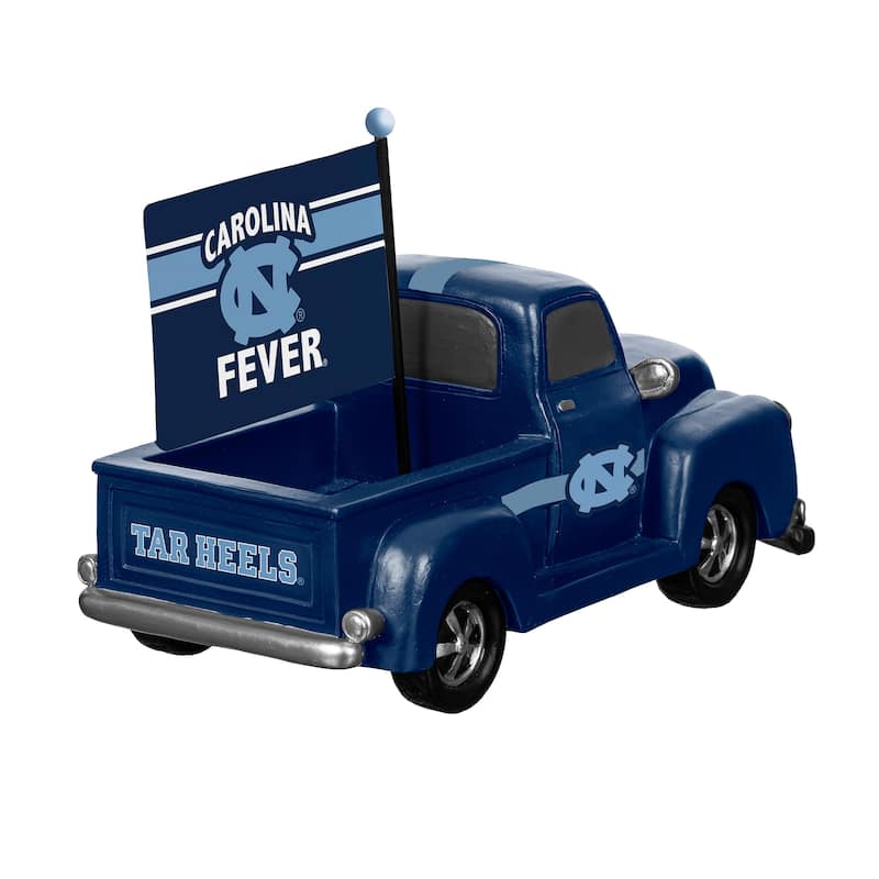NCAA Rally Truck Garden Statue with Team Flag
