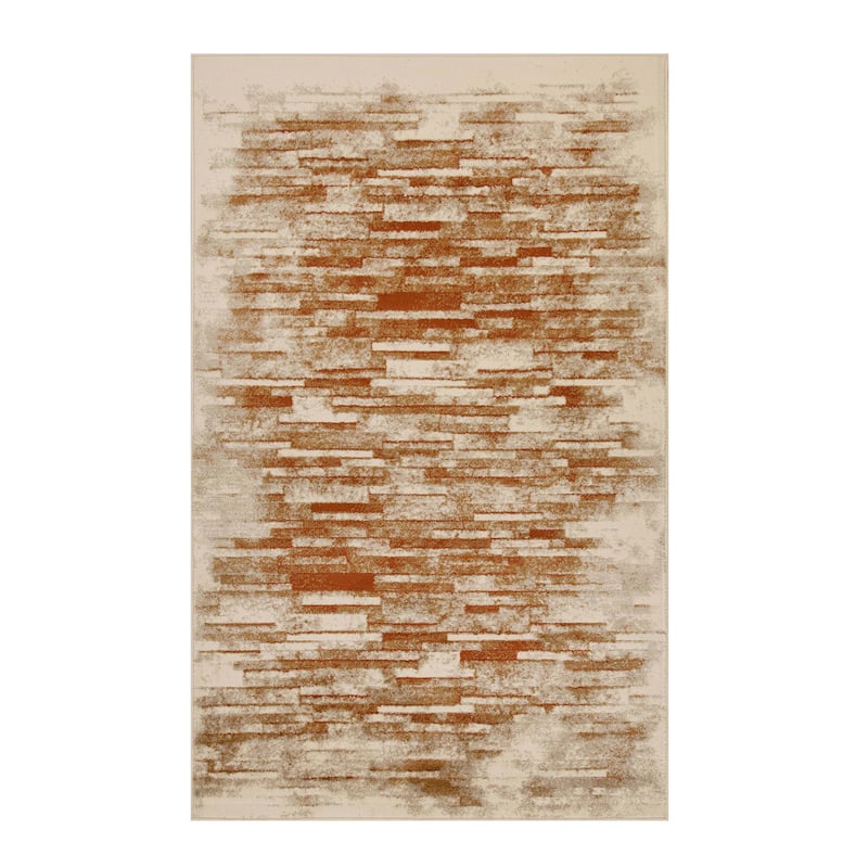 Superior Contemporary Distressed Abstract Indoor Area Rug