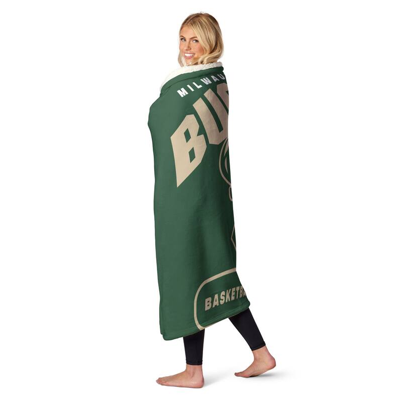 NBA High Block Silk Touch Sherpa Throw Blanket