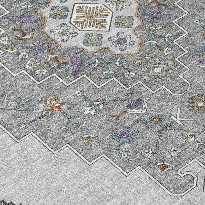 Machine Washable Indoor/ Outdoor Global Marrakesh Chantille Rug