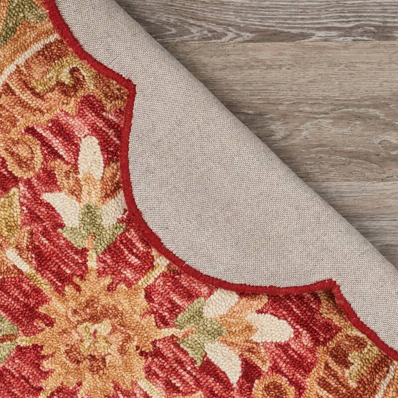 Sevita Medallion Garden Area Rug