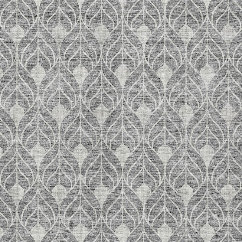 HomeRoots Geometric Transitional Rectangle Outdoor Rug
