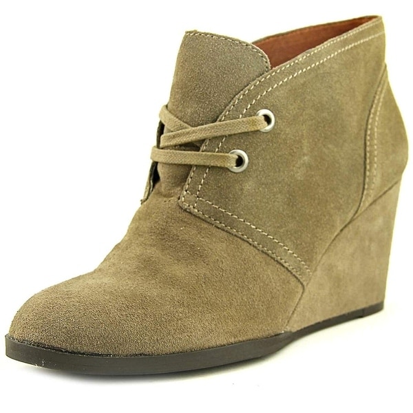 Lucky Brand Womens Seleste Leather Closed Toe Ankle Fashion Boots