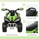 preview thumbnail 4 of 8, Kids Push Ride-On Sliding Car with Music, LED Lights & Wear-Resistant Wheels - Green