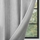 preview thumbnail 55 of 90, Linen Texture 100% Blackout Grommet Curtain Pair(2 panels)