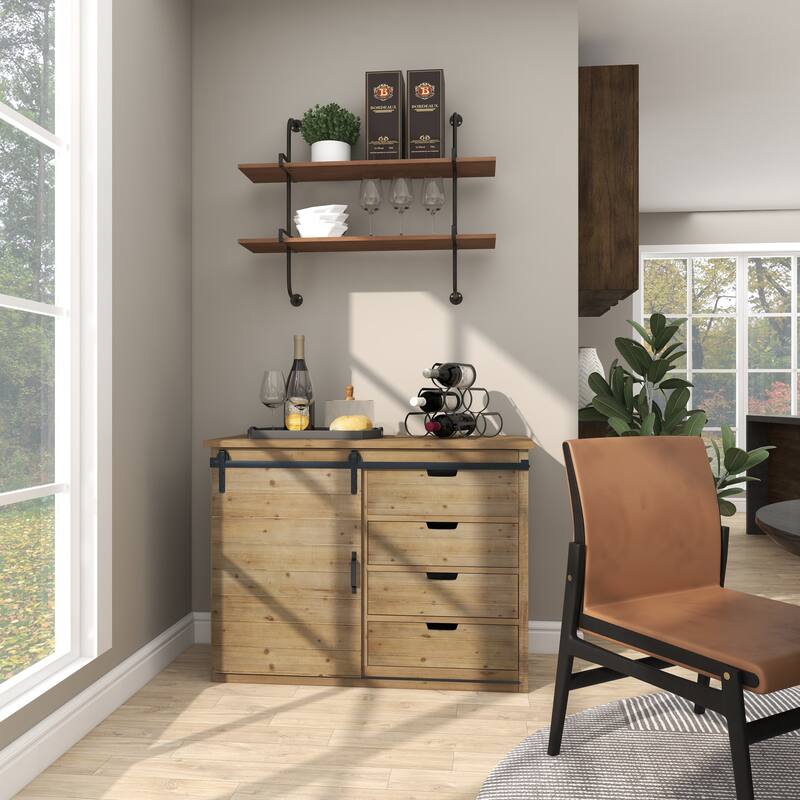 Black Metal Minimalistic 6 Bottle Wine Rack with Curved Holders