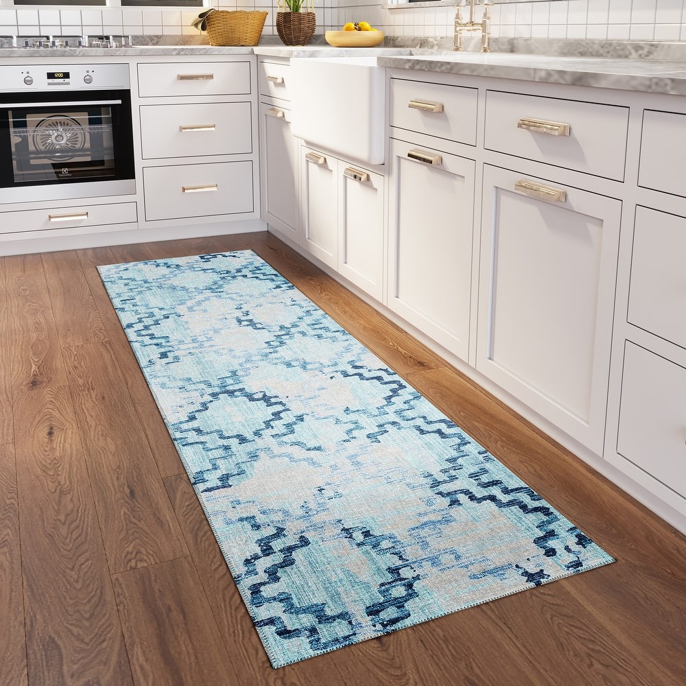 Indoor/ Outdoor Yuma Morroccan Washable Rug