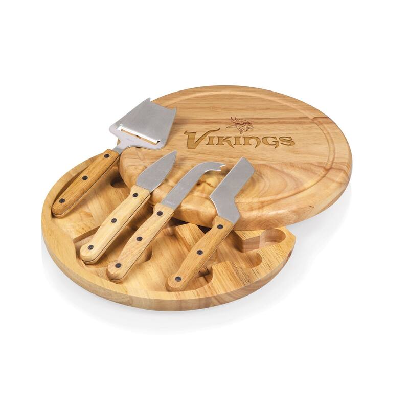Picnic Time Minnesota Vikings Circo Cheese Board Set