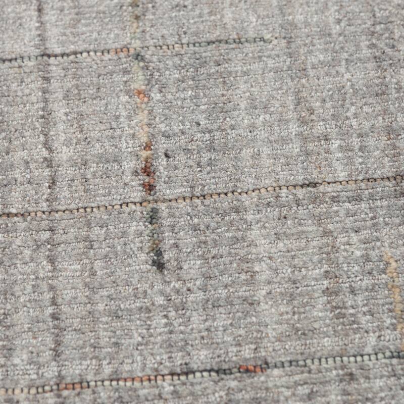 Alora Decor Chic Hand Loomed Abstract Lined Rug