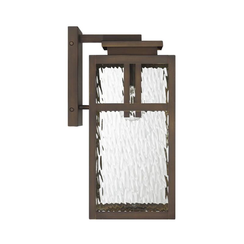 Hunter Aspenbrook Outdoor WeatherMax Wall Light - Modern, Mission - Porch, Patio, Garage - Wet Rated!