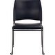 preview thumbnail 9 of 14, NPS 8700 Series Cafetorium Plush Vinyl Stack Chair