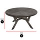 preview thumbnail 4 of 2, Steve Silver Avilla Grey Wood and Metal Industrial Coffee Table