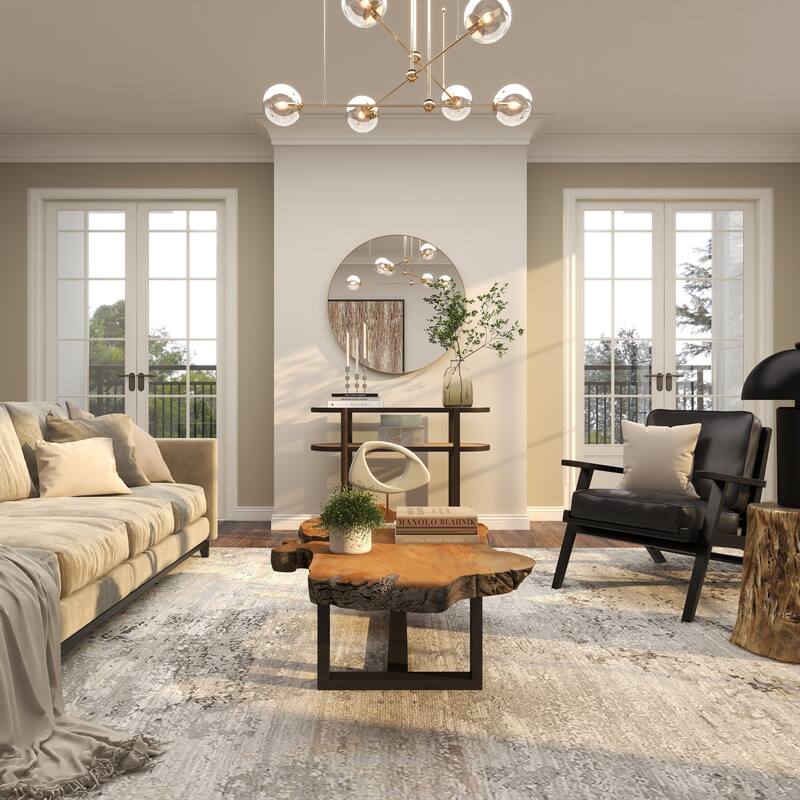 Multiple Frame Finishes / Sizes Modern Contemporary Round Wall Mirrors