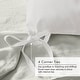 preview thumbnail 90 of 159, Chelsea Square Evans Pinch Pleated Soft Washed Boho Duvet Cover Set