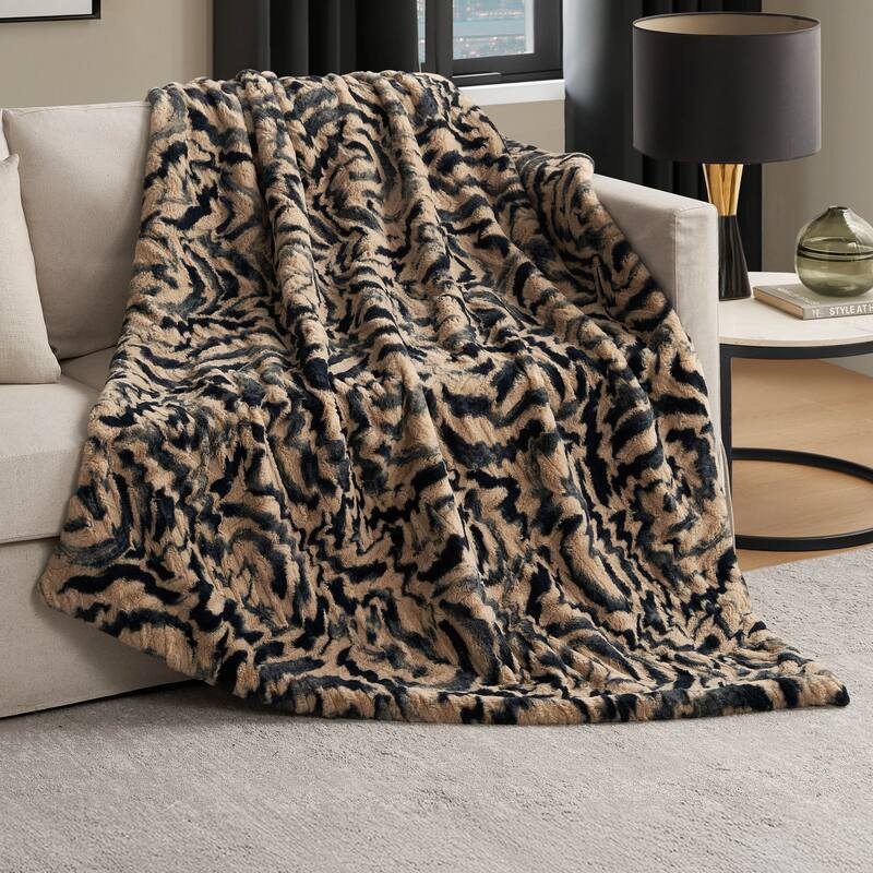 Nine West Faux Throw Blanket