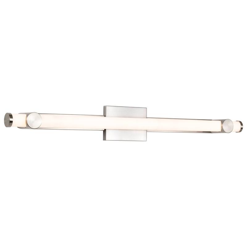 Bowman 36 Inch LED Vanity Brushed Nickel Acrylic Lens - Brushed Nickel