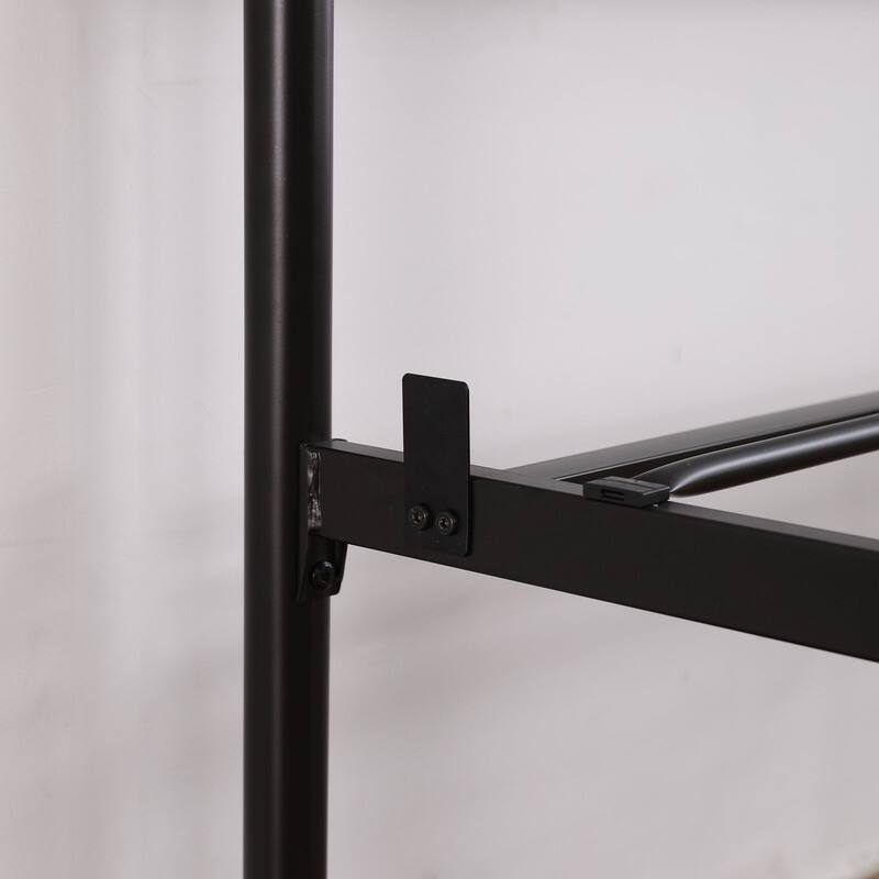 Modern Water Pipe Iron Bed Frame Black Iron Bed
