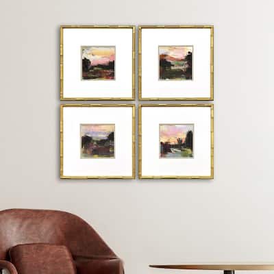 Paragon Lost Framed Art - Set of 4