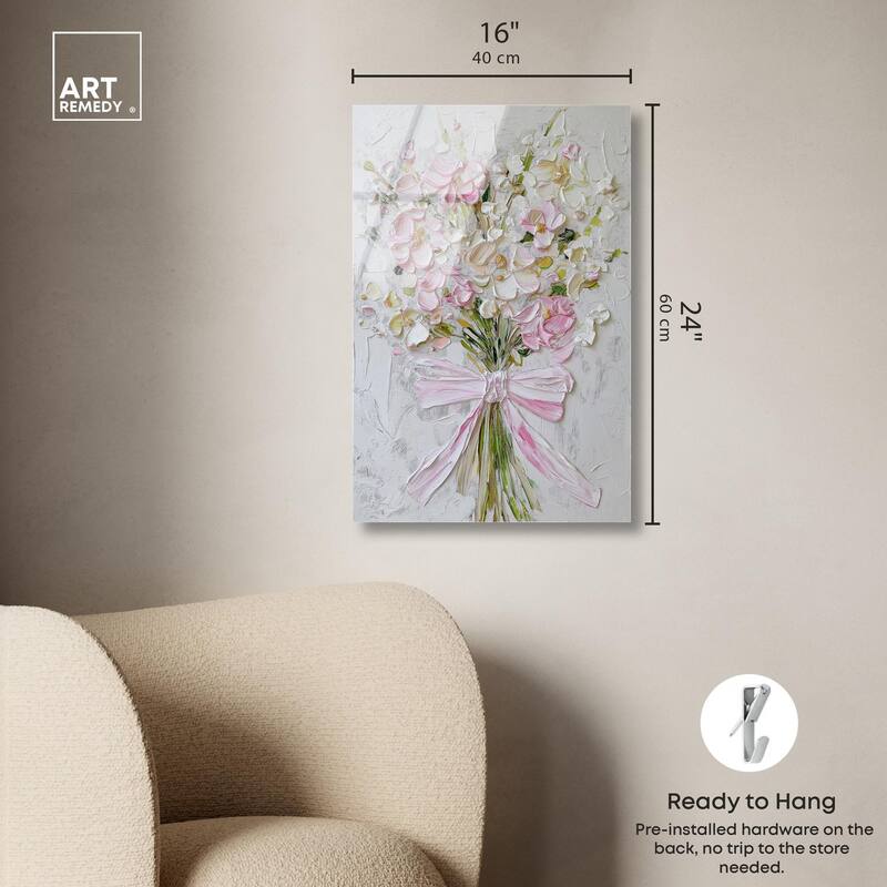 Layered Lily Acrylic by Art Remedy, Ready to Hang