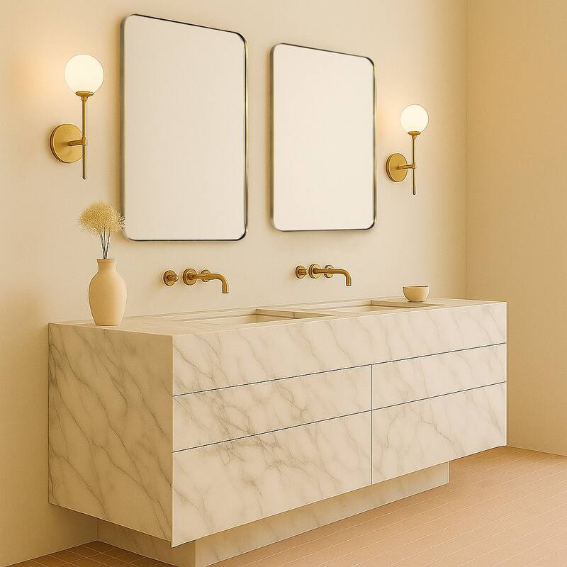 TEHOME Kengston Modern & Contemporary Rectangular Bathroom Vanity Mirror