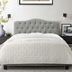 preview thumbnail 14 of 15, B1 Full Size Bed Frame - Beige Finish, Classic Home Decor Fit