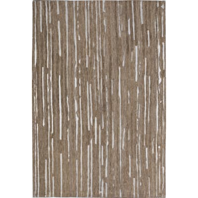 Addison Dazzle Modern Hand Spun Wool and Metallic Area Rug
